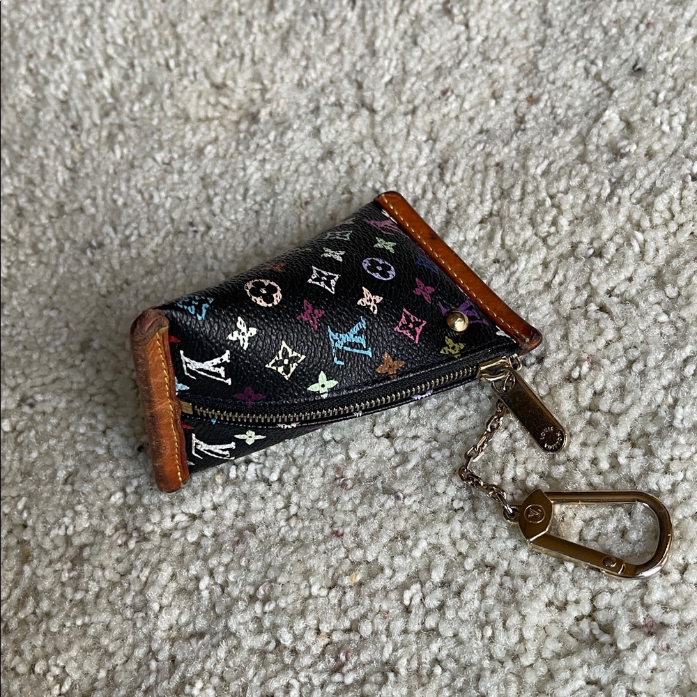 RARE VINTAGE LV LOUIS VUITTON KEY CHAIN POUCH